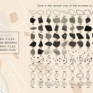 Free Procreate Shape Stamps