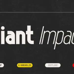 Free Giant Impact Grotesque Sans Font For Procreate