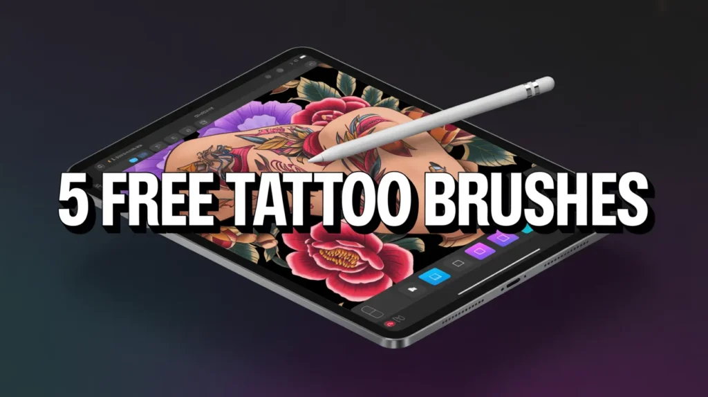 free Procreate tattoo brushes