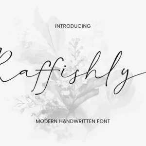 Raffishly Free Procreate Fonts Download | Script Handwritten Style