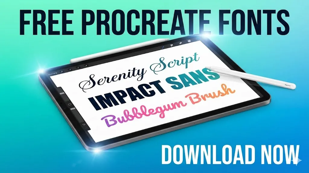 Procreate Fonts