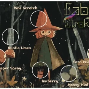 Fable Strokes Brushes for Procreate