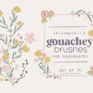 Free Gouachey Brushes