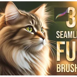 Free 35 Seamless Fur Brushes For Procreate