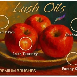 Lush Oils Brushes