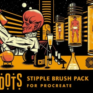 Free Stipple Brushes For Procreate