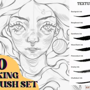 50 Inking Brush Set