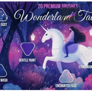 Free Wonderland Tales Brushes for Procreate