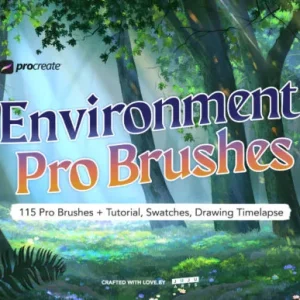 complete environment procreate brushes