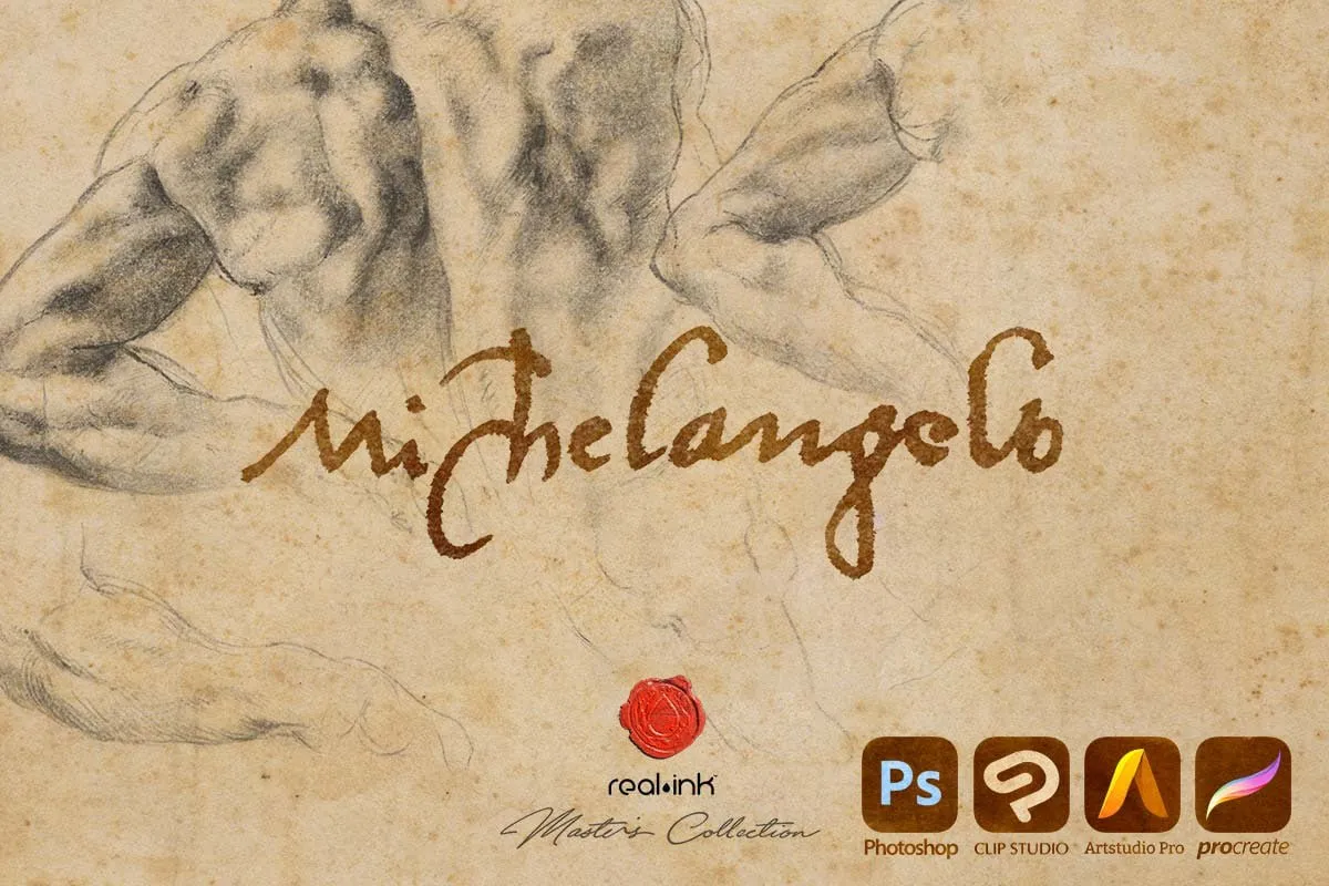 michelangelo brushes for procreate michelangelo brushes for procreate