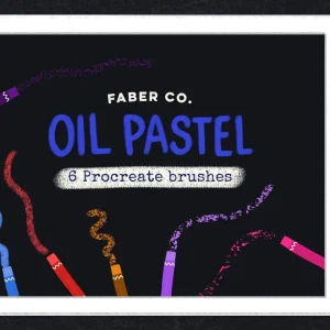 procreate oil pastel brushes