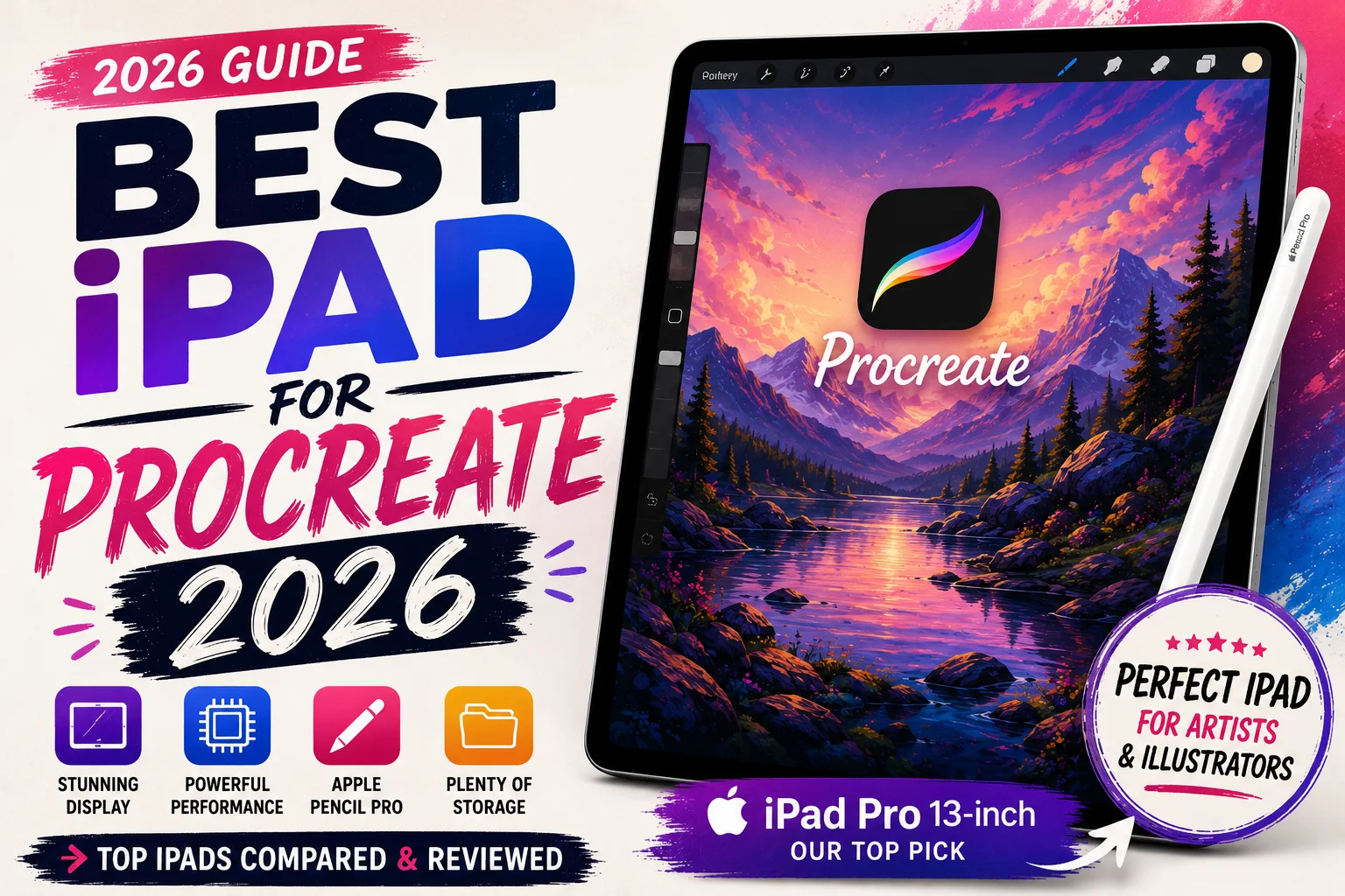 best ipad for procreate 2026