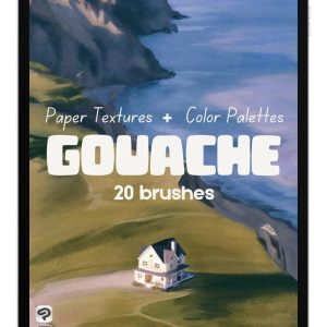 20 Free Gouache Brushes