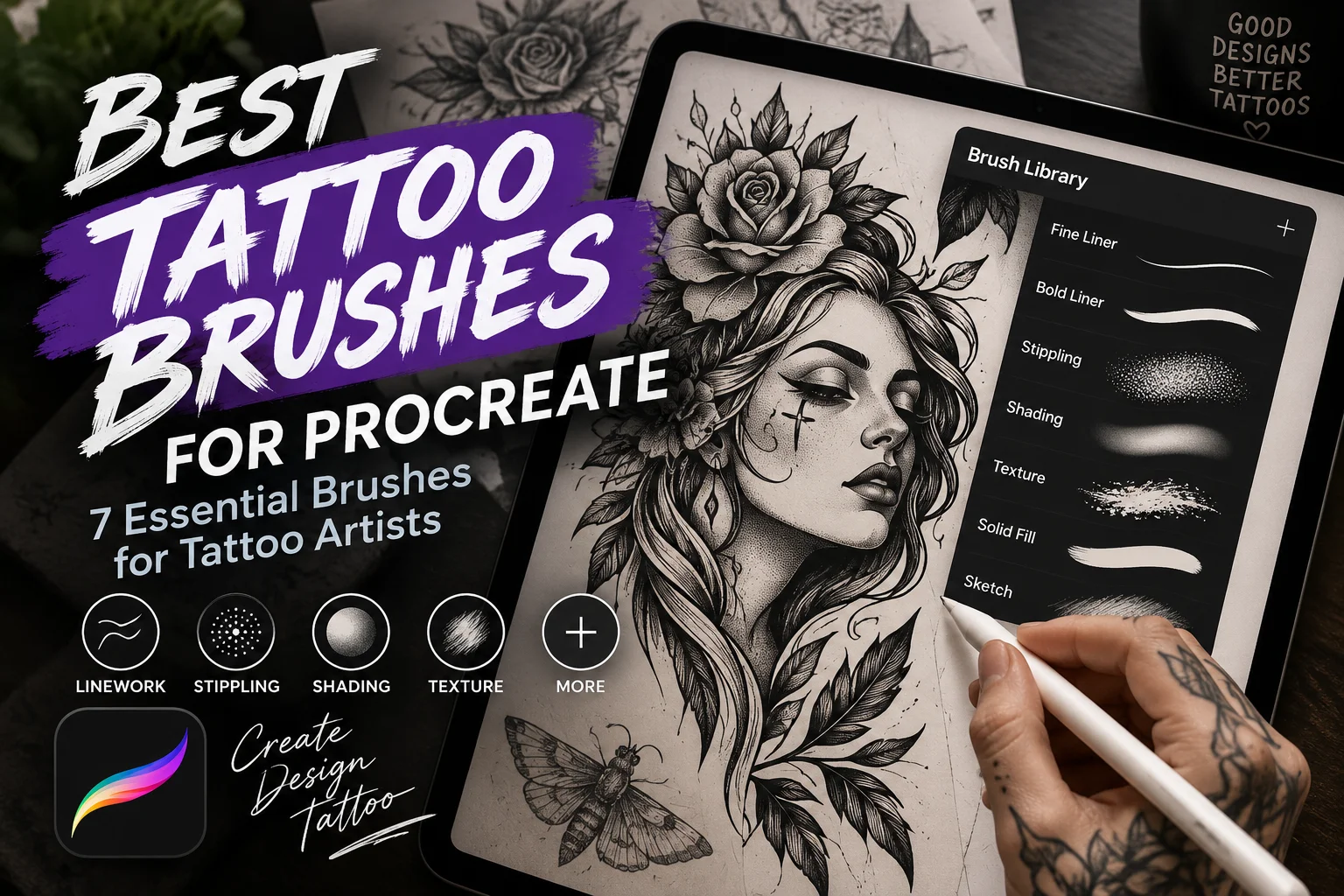 tattoo brushes